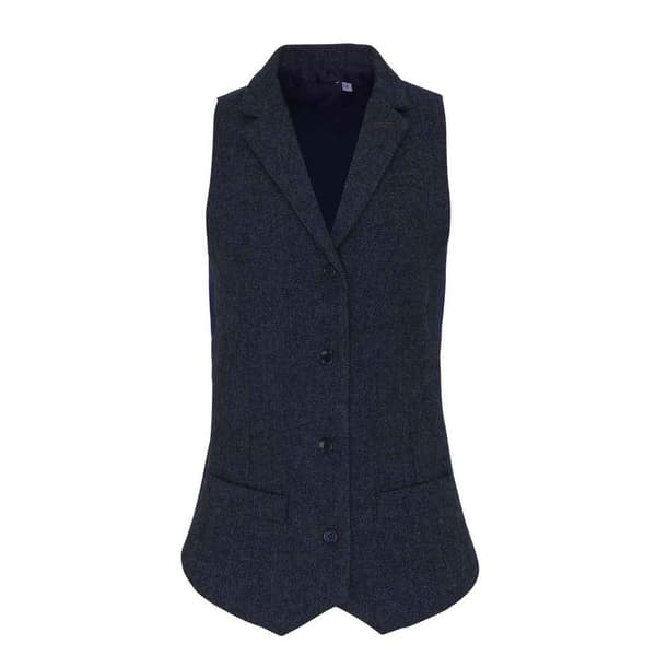 Premier Womens/Ladies Herringbone Waistcoat