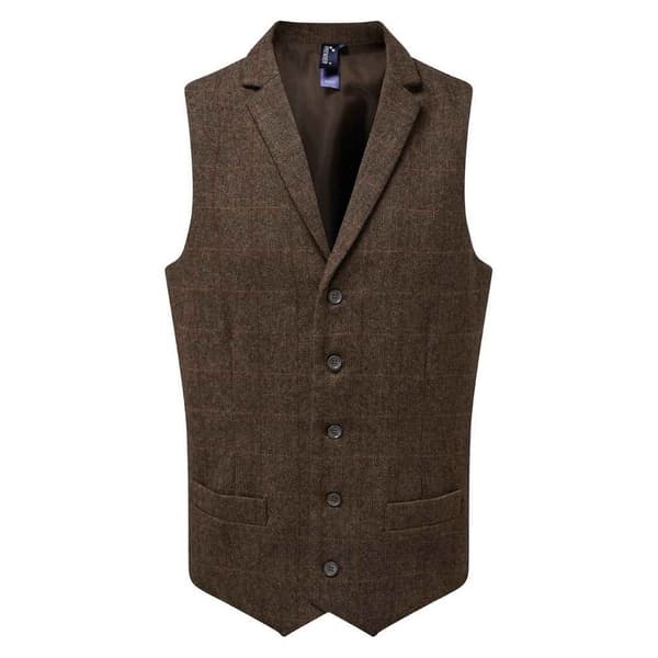 Premier Herringbone väst för män