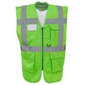 Miniatyrbilde 1 av 2: Yoko Unisex Adult Executive Hi-Vis Waistcoat