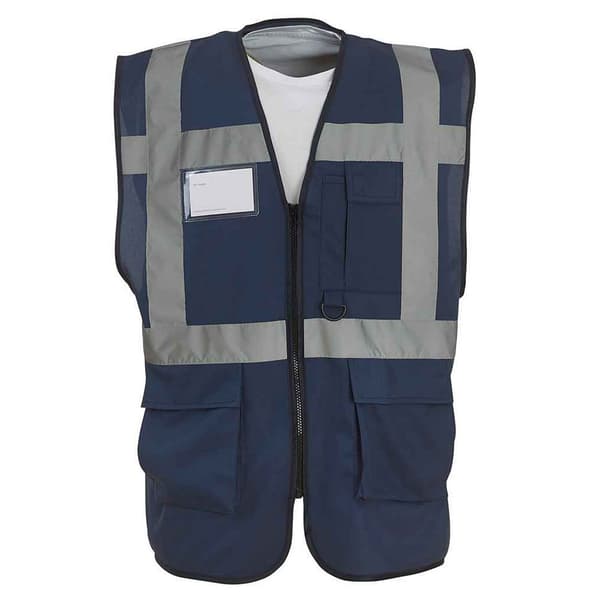 Yoko Unisex Adult Executive Hi-Vis Waistcoat
