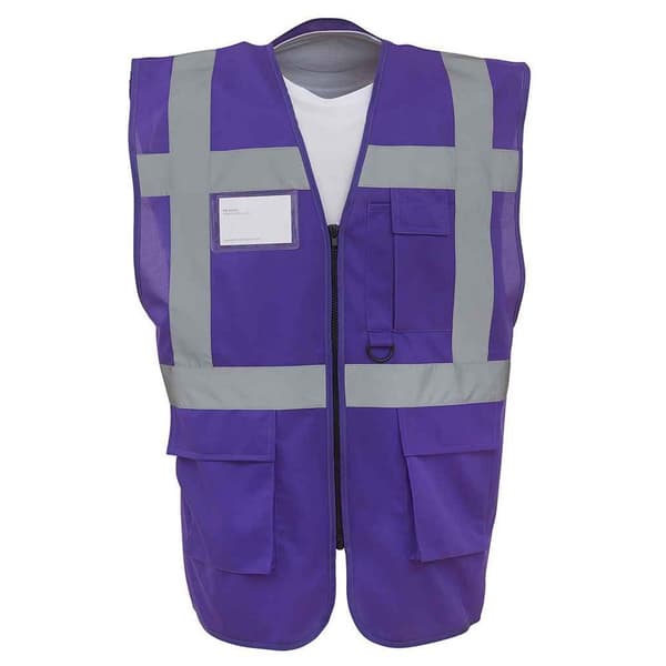 Yoko Unisex Adult Executive Hi-Vis Waistcoat