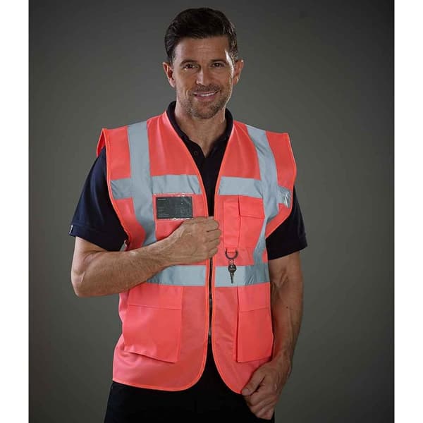 Yoko Unisex Adult Executive Hi-Vis Waistcoat