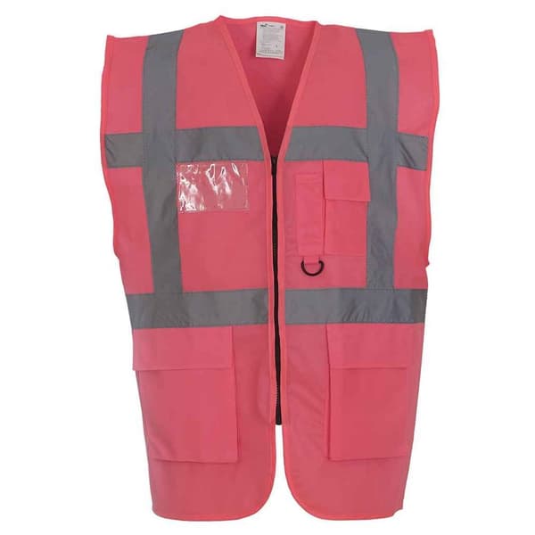 Yoko Unisex Adult Executive Hi-Vis Waistcoat