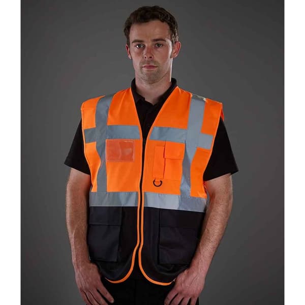 Yoko Unisex Adult Executive Hi-Vis Waistcoat
