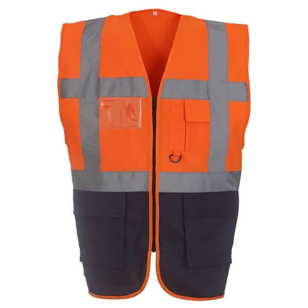 Yoko Unisex Adult Executive Hi-Vis Waistcoat