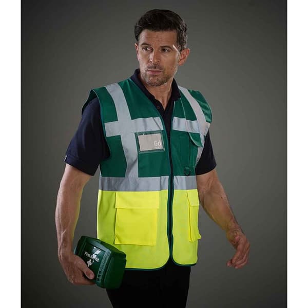 Yoko Unisex Adult Executive Hi-Vis Waistcoat