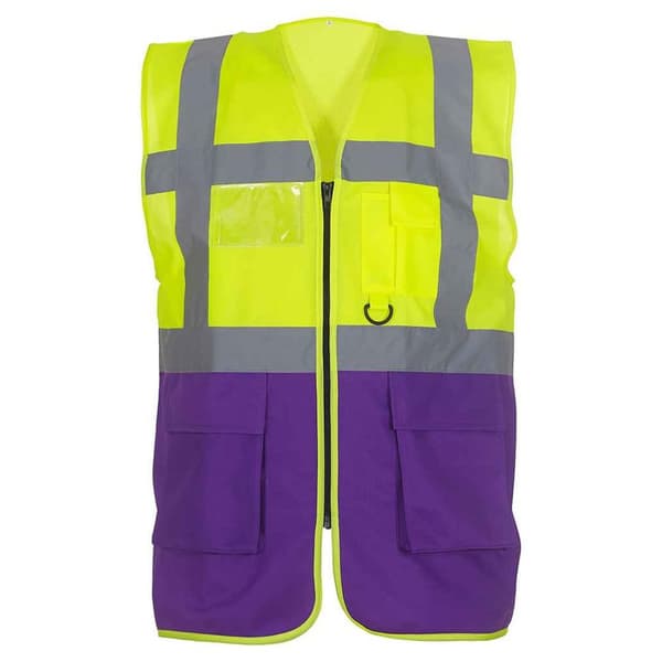 Yoko Unisex Adult Executive Hi-Vis Waistcoat