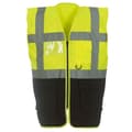 Miniatyrbillede 1 af 2: Yoko Unisex Adult Executive Hi-Vis Waistcoat