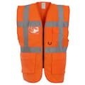 Miniatyrbild 1 av 2: Yoko Unisex vuxen Executive Hi-Vis väst