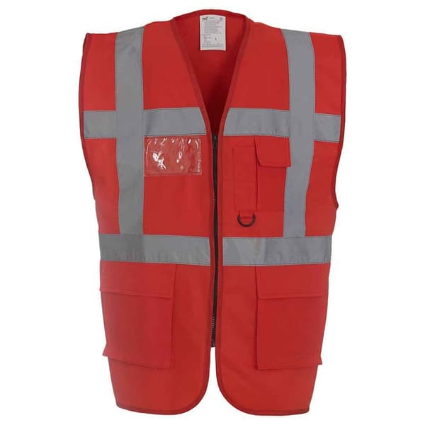Yoko Unisex Adult Executive Hi-Vis Waistcoat