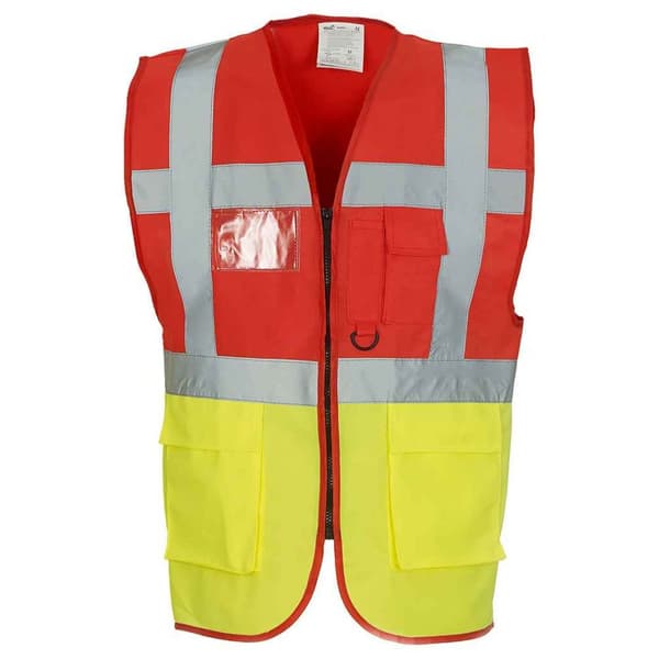 Yoko Unisex Adult Executive Hi-Vis Waistcoat