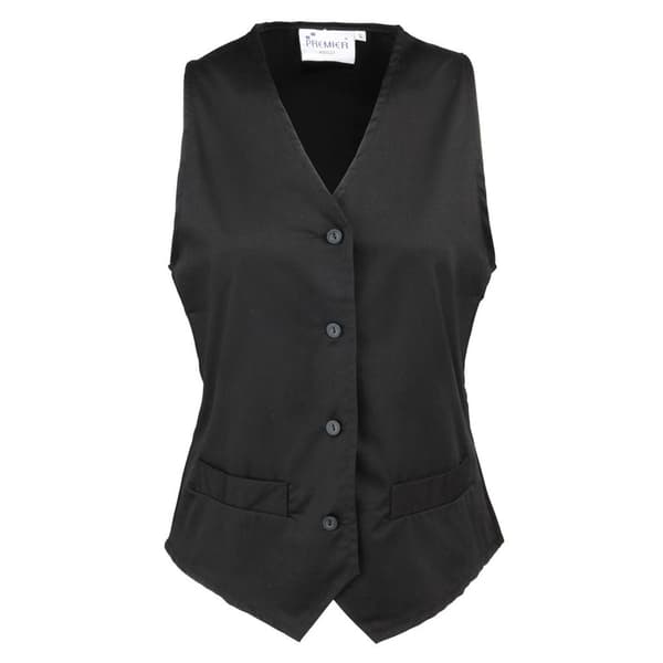 Premier Womens/Ladies Hospitality Waistcoat