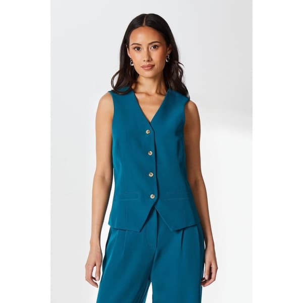 Principles Womens/Ladies Button-Down Waistcoat