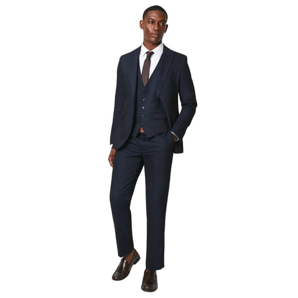 Burton Mens 1904 Plain Wool Blend Waistcoat