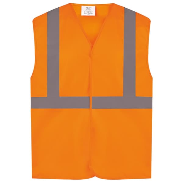 Yoko Unisex Adult Hi-Vis Rail Waistcoat