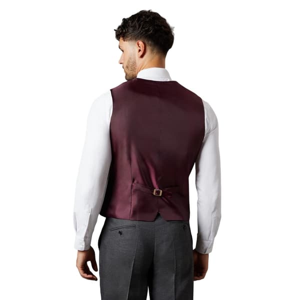 Burton Mens Tweed Look Waistcoat