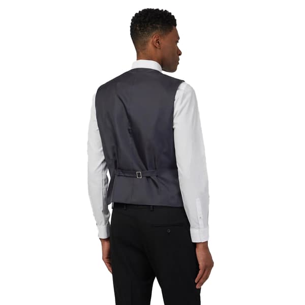 Red Herring Mens Twill Buttoned Slim Waistcoat
