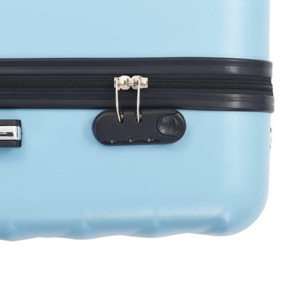 vidaXL kuffertsæt i 3 dele hardcase ABS blå