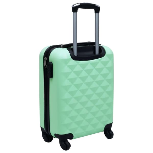 vidaXL kuffertsæt 2 stk. hardcase ABS mintgrøn