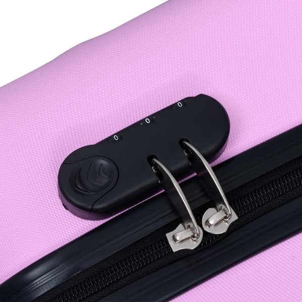 vidaXL hardcase-kuffert ABS pink
