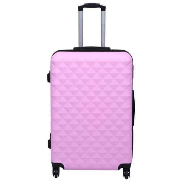 vidaXL hardcase-kuffert ABS pink