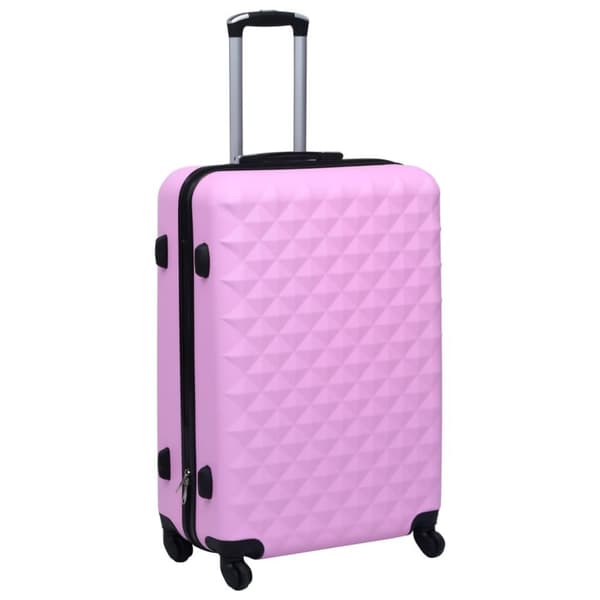vidaXL hardcase-kuffert ABS pink