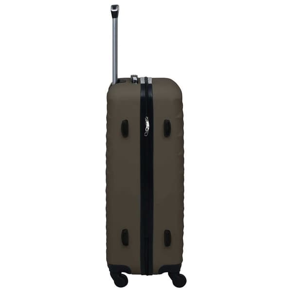 vidaXL kuffertsæt 3 stk. hardcase ABS brun