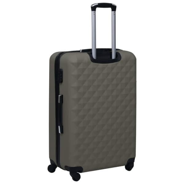 vidaXL hardcase kuffert ABS antracitgrå
