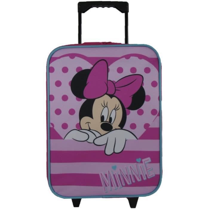 MINNIE Blød kuffert - 1 rum - 41 cm - Pink