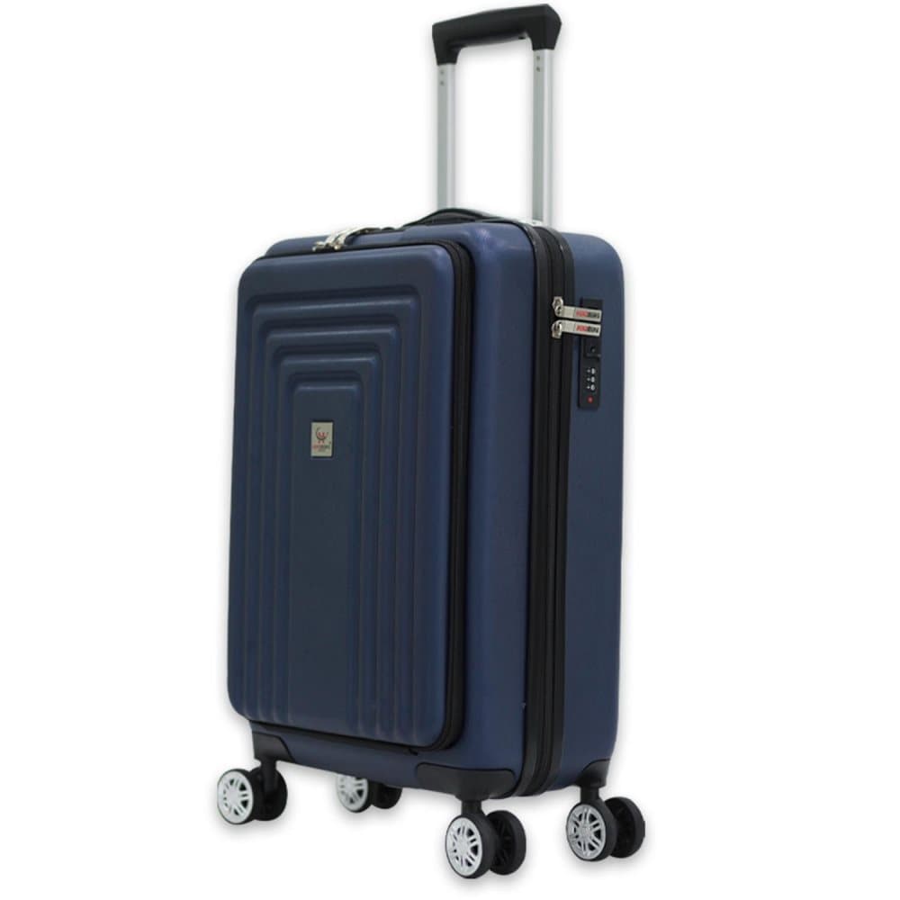 Rejse Herzberg HG-8065BLU: Cabin Bag - Blå
