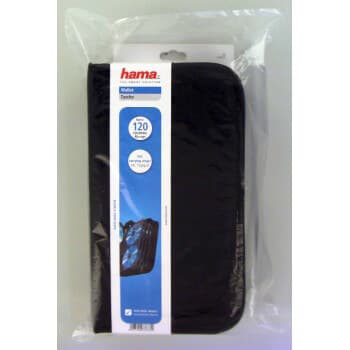 HAMA CD/DVD/Blu-ray Taske 120 Sort