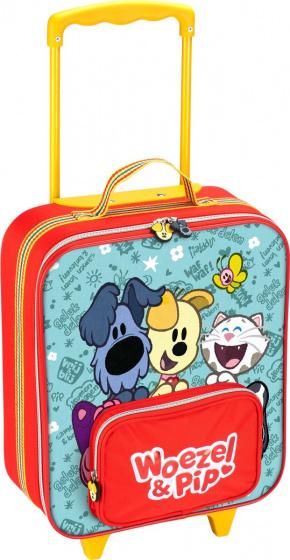 vagn junior 16 liter polyester röd/gul