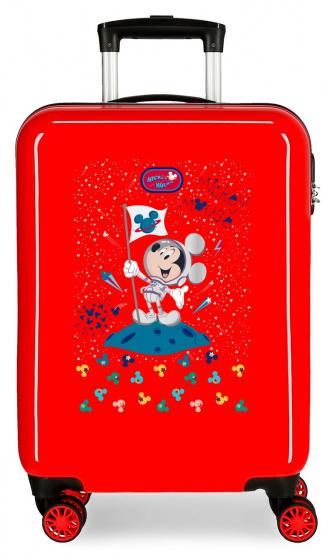 vagn Mickey Mouse on the Moon 34 liter ABS röd