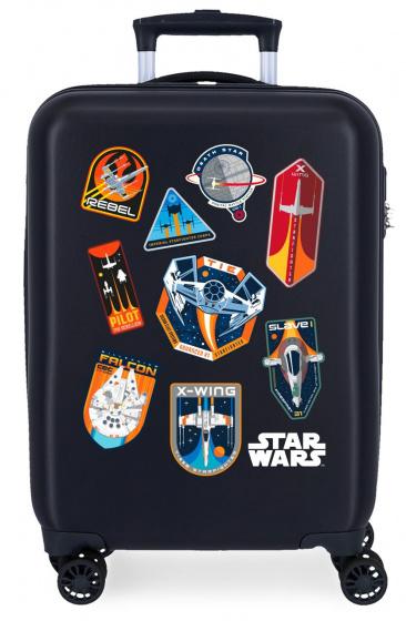vagn Star Wars Badges junior ABS 34 liter svart