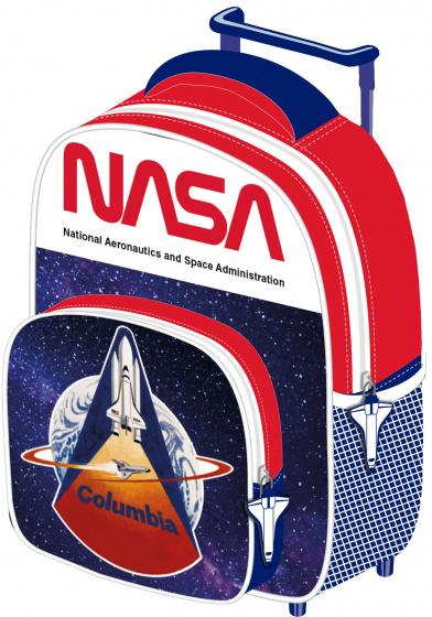 vagnryggsäck junior 24 x 36 cm polyester blå/röd/vit