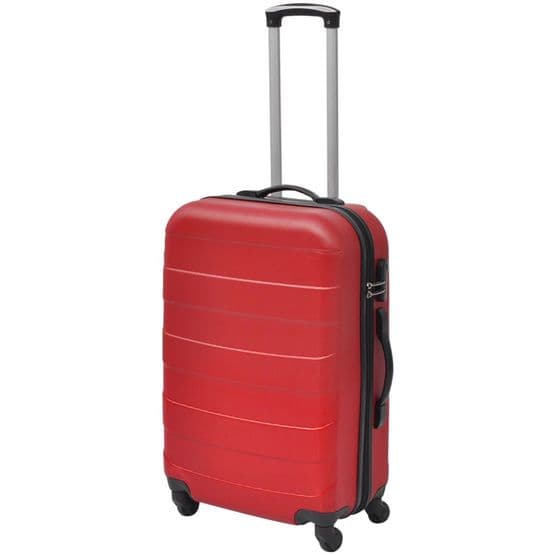 Resväskor Hardcase Tre St Röd