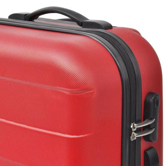 Resväskor Hardcase Tre St Röd