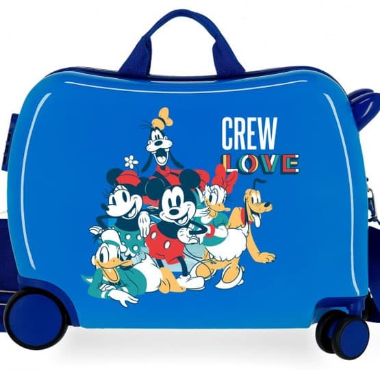 Disney - Resväska Musse Pigg Love Crew 36 Liter Abs Mörkblå