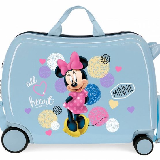 Disney - Resväska Minnie Love 34 Liter 50 Cm Abs Blå