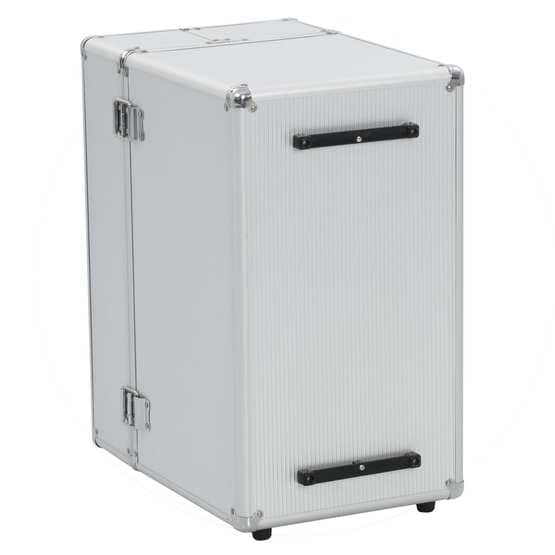Pilotväska 47X39X27 Cm Silver Aluminium