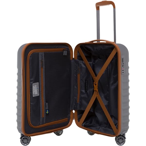 CAVALET Resväska Kabin Malibu - Silver/Tan