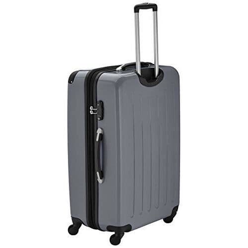 Resväska - Hauptstadtkoffer - Alex - 75 cm - Shiny Silver - Hårt skal - 4 360° hjul