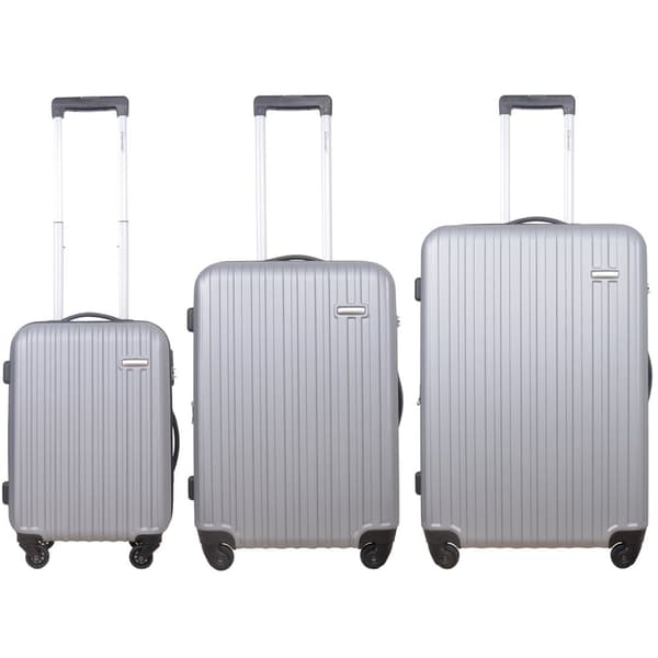 Cavalet Rhodos resväskor set 3st Silver