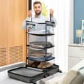 Pikkukuva 1 / 8: Taitettava, kannettava hylly-yksikkö matkalaukun järjestelemiseen Sleekbag InnovaGoods