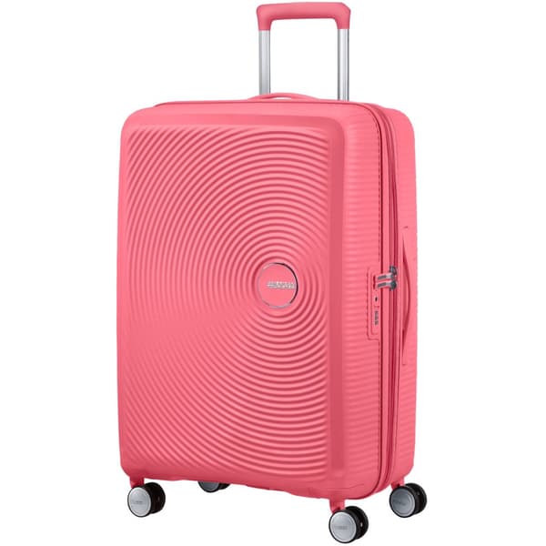 American Tourister Soundbox kuffert 67 Exp. Sol kysset koral