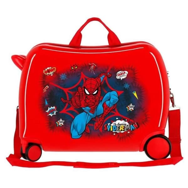 Barnvagn - Marvel - Spiderman Pop gåvagn - 50 x 38 x 20 cm - Röd