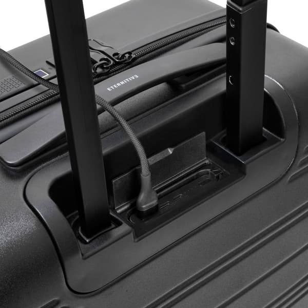 Eternitive E+ kabinväska med powerbank TSA fingeravtryckslås 360° svängbara hjul
