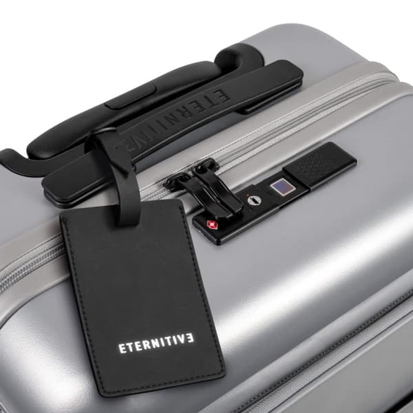 Eternitive E+ kabinväska med powerbank TSA fingeravtryckslås 360° svängbara hjul