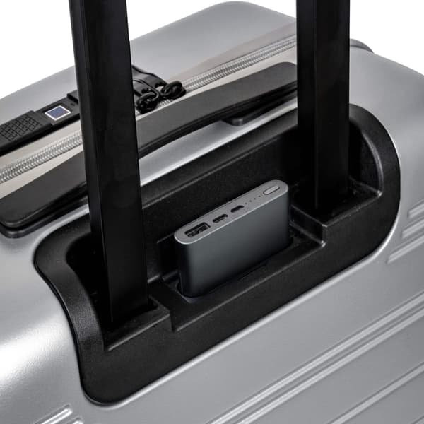 Eternitive E+ kabinväska med powerbank TSA fingeravtryckslås 360° svängbara hjul