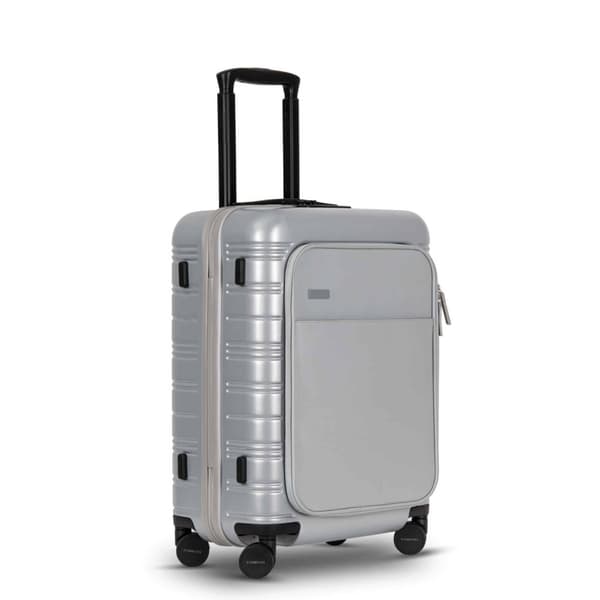 Eternitive E+ kabinväska med powerbank TSA fingeravtryckslås 360° svängbara hjul